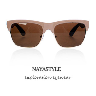 선글라스 미러 메탈 보잉 UV차단 D47_74N58 베이지