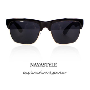 선글라스 미러 메탈 보잉 UV차단 D47_74N58 유광블랙