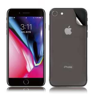 아이폰8 3D 강화유리+유광 후면보호필름 2매