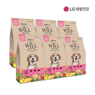 시리우스윌 노령견용 1kg 6팩
