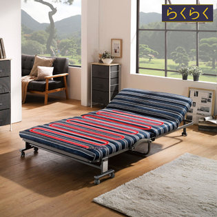 [비밀특가] 라꾸라꾸 6탄 온열(내장) 접이식침대(2인용) CBK-006SD