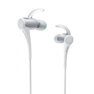 넥밴드형 블루투스 이어폰 MDR-AS800BT [ 화이트/메탈그레이 ]