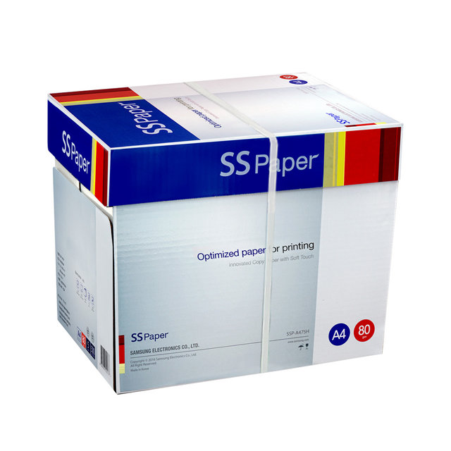 삼성 SS페이퍼 A4 복사용지(A4용지) 80g 2500매 1BOX