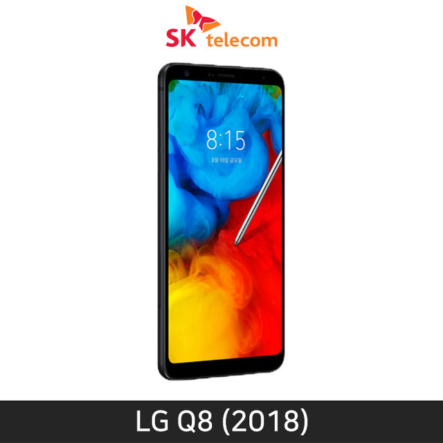 [SKT] LG Q8 2018[오로라블랙][LM-Q815S]
