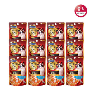 쥬레(가다랑어&참치&멸치&게맛살)40Gx12