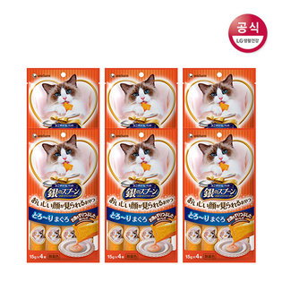 긴노스푼 해피퓨레(참치) 60G (15G X 4EA) 6팩