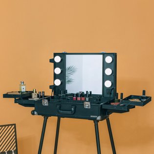 LED 조명 수납화장대 마이프리티데이