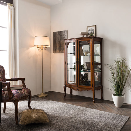 보노 까밀 엔틱 유리장식장