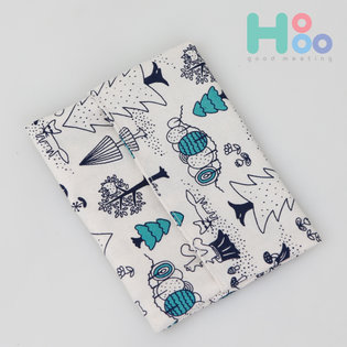 핫팩 파우치 손난로 주머니 숲속의친구들 블루