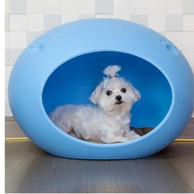오블하우스 - 블루 애완용품 애견하우스 W21AEC8