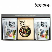 선물세트 솔치다시팩4개+자연조미료2개세트/쇼핑백