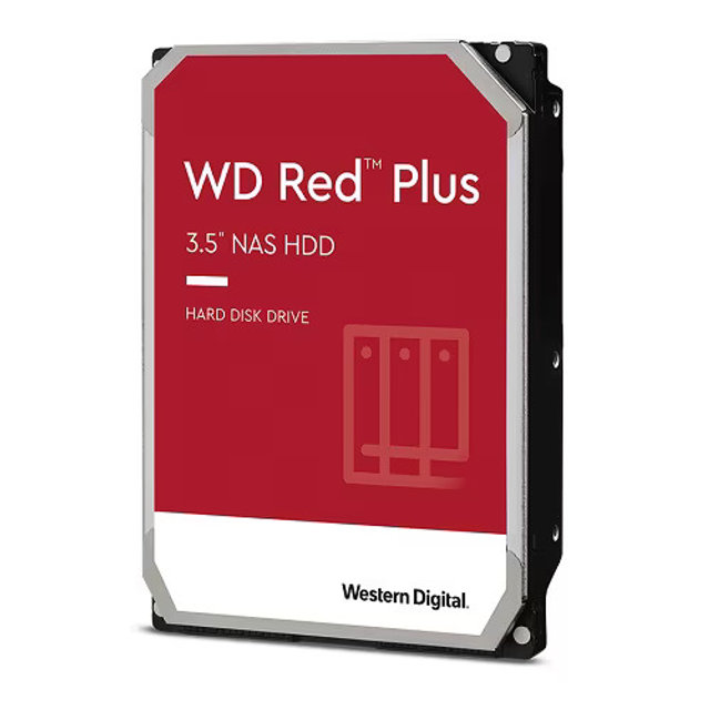 -공식- WD Red Plus 6TB WD60EFPX NAS 하드디스크 (5,400RPM/256MB/CMR)