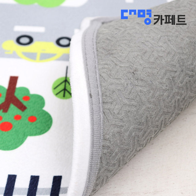 도로 놀이 시티 트레인 뽐므 키즈 DTP 러그 100X150