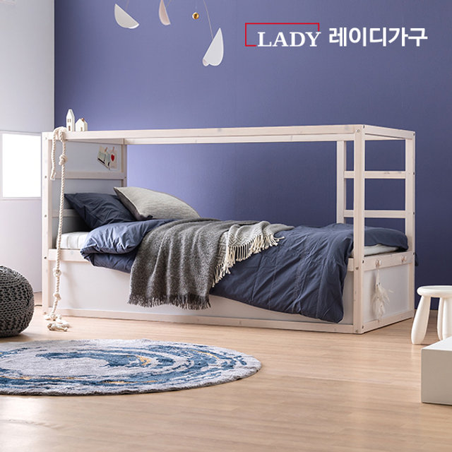  마네 양면 싱글침대 +견면매트리스 