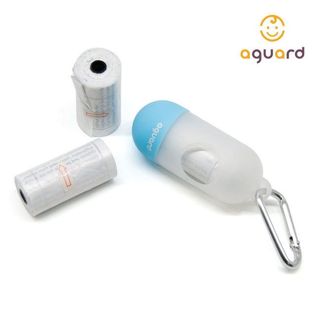 휴대용 쓰레기봉투 디스펜서 1입