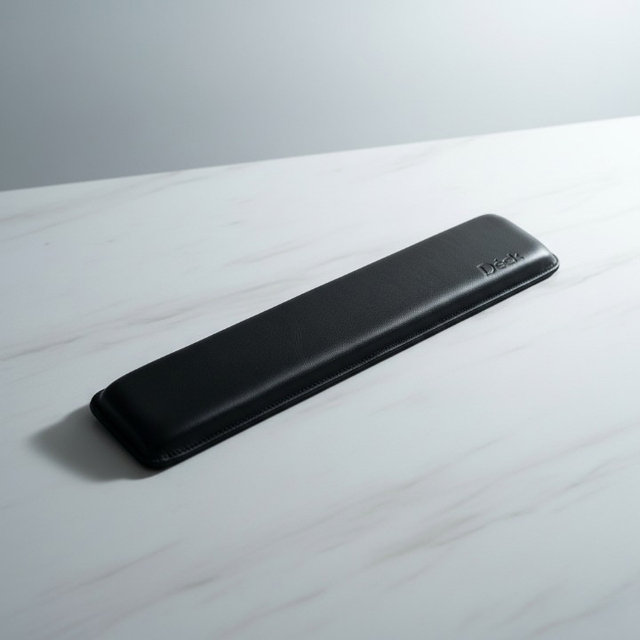 헤슘 K108C 팜레스트 풀배열 천연가죽 손목 받침대