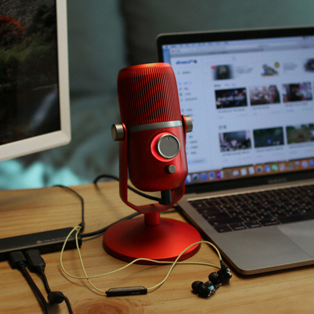 씽크웨이 TONE SM5 LIVE 고감도 스튜디오 USB 콘덴서 마이크 블랙