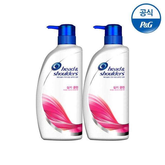 XXX사용안함 XXX 실키클린 샴푸 850ml 2개[HM20*2]