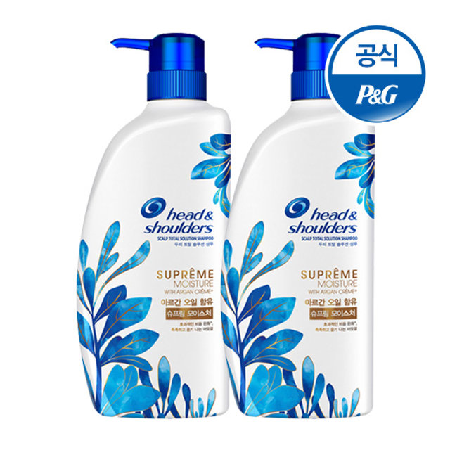 XXX사용안함 XXX 슈프림 샴푸 750ml 2개[HM24*2]