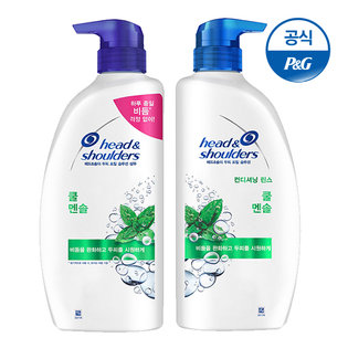 쿨멘솔 샴푸 850ml 1개 + 린스 850ml 1개[HA21][HA23]