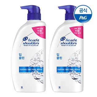 딥클린 샴푸 850ml 2개[HM10*2]