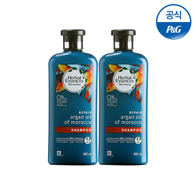 모로코 아르간오일 리페어샴푸 400ml 2개[HE06*2]