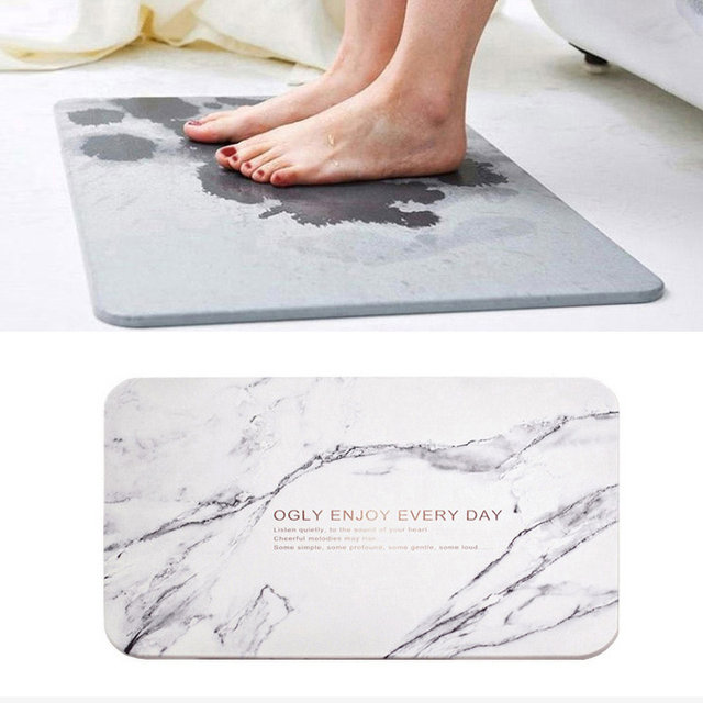 마블 규조토 발매트 영문스펠링