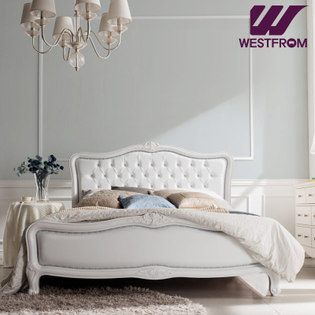 럭셔리앙뜨) 화이트 TWO 매트리스 침대(퀸) / 클라우드 Top F15 QUEEN 매트리스 화이트