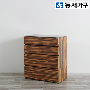  *취향저격 철제 오픈 클로젯  800 4단 디바이더 서랍장 _그레이