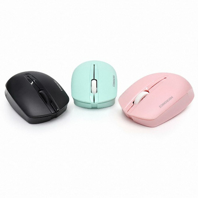 MANIC E1S 무소음 무선 마우스 핑크