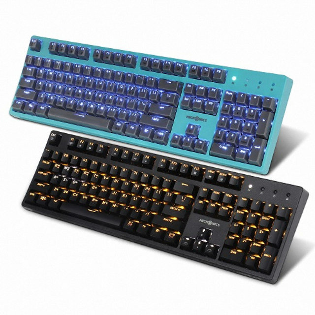 MANIC X40 4세대 광축 완전방수 게이밍 무접점 키보드 블랙