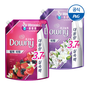 다우니 섬유유연제 베리베리+화이트티 2.6L[D98][D100]
