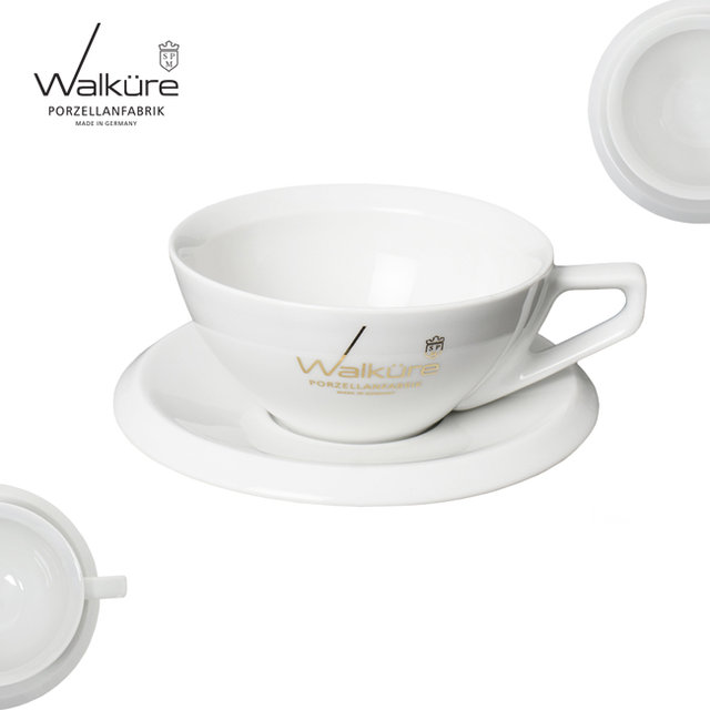 로씨 rossi 라떼 커피잔 세트 logo golden / rills 받침 사은품