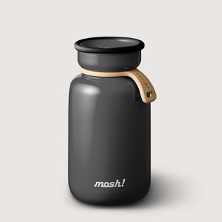 보온보냉 라떼 텀블러 330ml_블랙