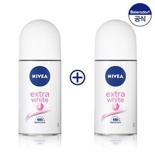 데오드란트 롤온 엑스트라 화이트 50ml X 2개