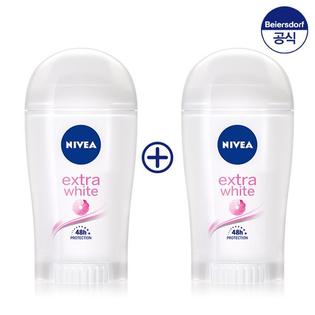 데오드란트 스틱 엑스트라 화이트 40ml X 2개