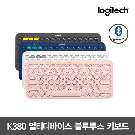[정품]텐키리스 블루투스 멀티 디자이스 키보드 K380[차콜그레이]