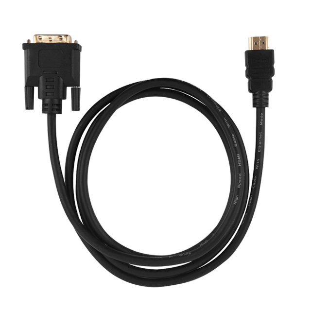 고품질 HDMI to DVI 변환 케이블 1.5M NEXT-12015HD4K