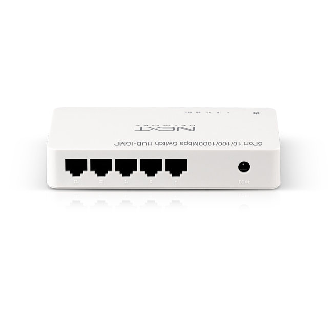 5포트 IPTV지원 기가비트 스위칭허브 NEXT-6005GH-IGMP