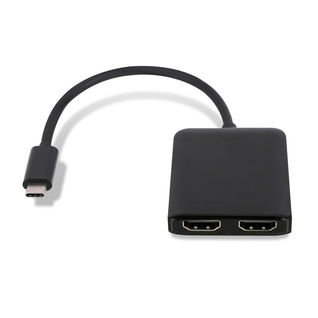 TYPE-C to 듀얼 HDMI UHD 4K 컨버터 NEXT-2251TCH