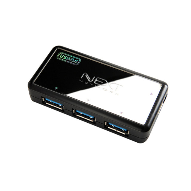 USB3.0 4포트 유전원 USB허브 NEXT-306UHP