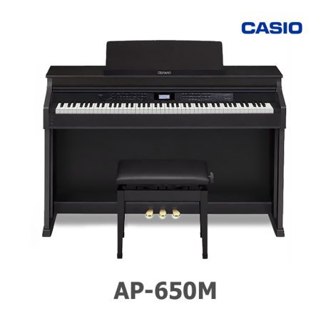 [히든특가] 카시오 디지털피아노 셀비아노 AP-650M (높낮이의자 포함)