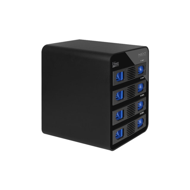 4베이 데이터 스토리지 USB3.0 e-SATA 지원 NEXT-706M6G