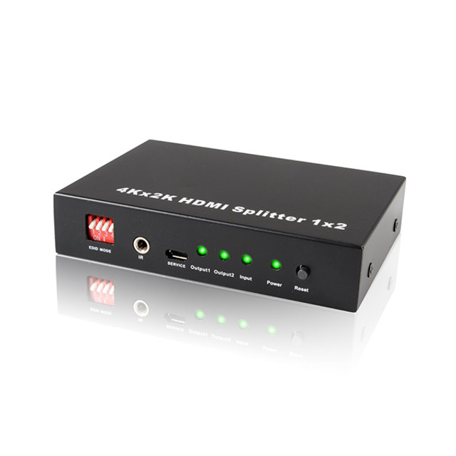 1대2 HDMI 분배기 4K 60Hz EDID스위치 NEXT-HD102SP4K
