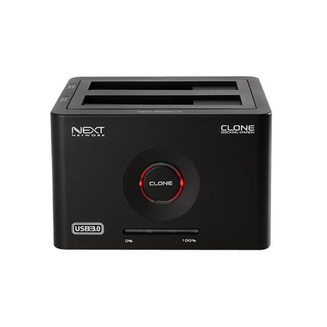 2베이 USB3.0 복제지원 외장하드 도킹스테이션 NEXT-852DCU3