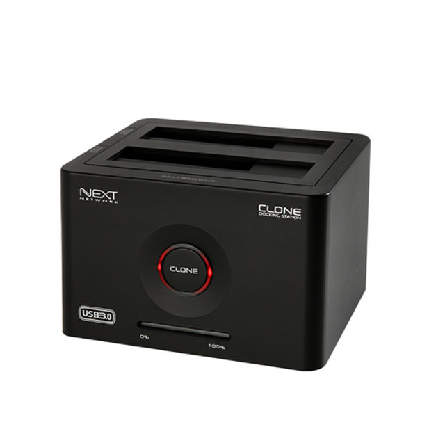2베이 USB3.0 복제지원 외장하드 도킹스테이션 NEXT-852DCU3