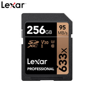 Lexar 영상 프리미엄 메모리 SDXC 633x 256GB