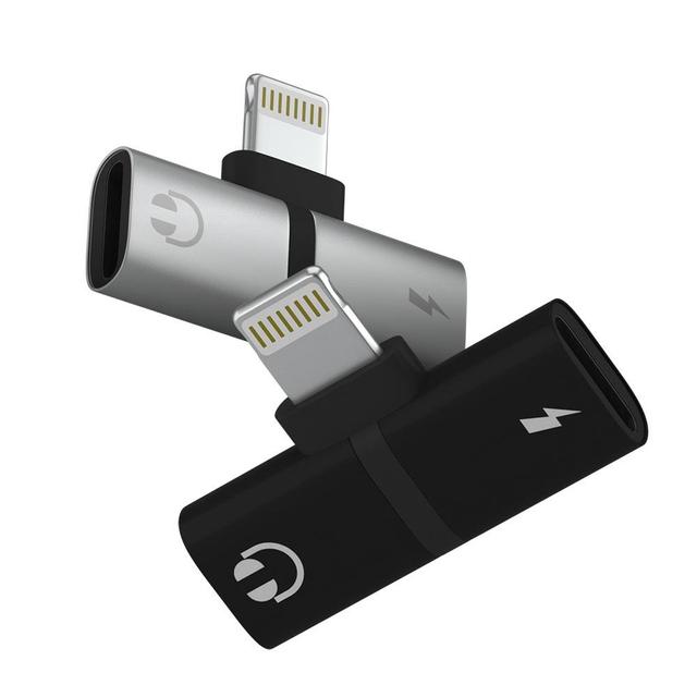 아이폰 리버 미니 듀얼 이어폰 젠더