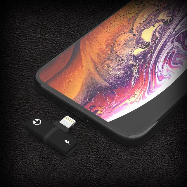 아이폰 리버 미니 듀얼 이어폰 젠더