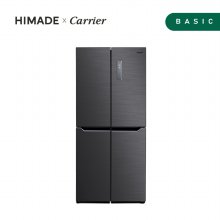 [배송지연] 4도어 블랙에디션 냉장고 HRF-SN418BFP (418L, 세미빌트인)